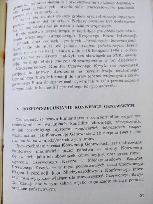 Podręcznik Międzynarodowe Prawo Humanitarne/ Obrona Cywilna