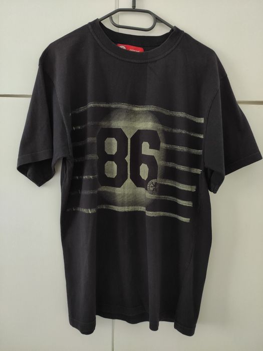 Koszulka vintage męska grunge affliction baggy oversize retro avant