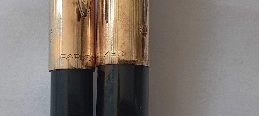 Conjunto de caneta e esferográfica Parker 51