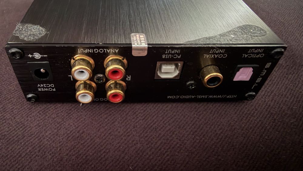 SMSL SD-650 DAC + Wzmacniacz Słuchawkowy | USB / Optical / Coax | Hi-Fi | Stan BDB