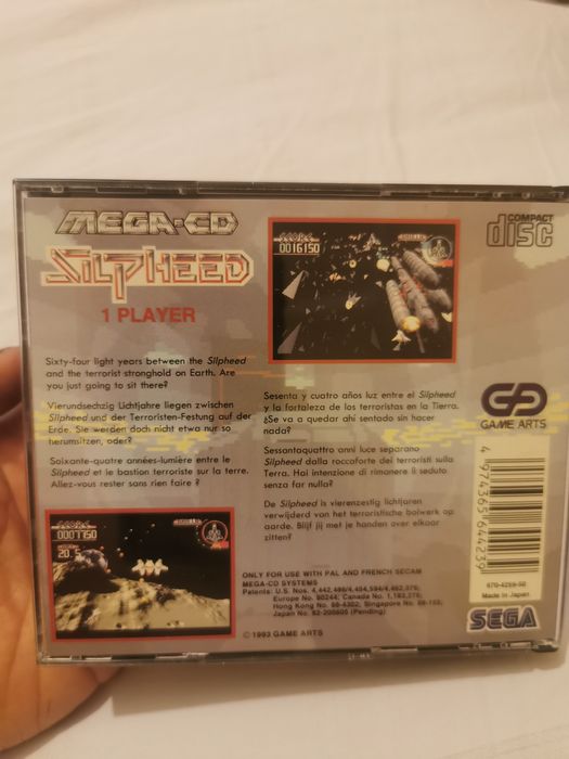 Silpheed sega mega cd