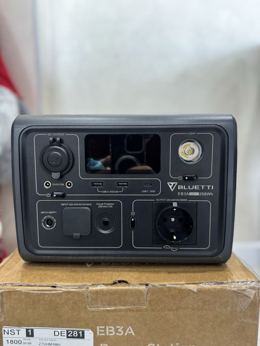 Зарядна станція Bluetti EB3A 268Wh 600W