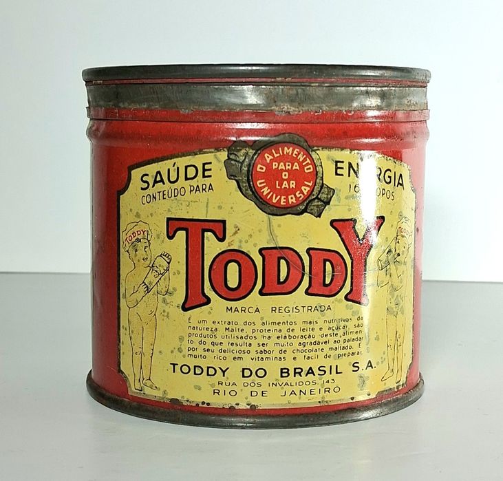 Lata antiga Toddy