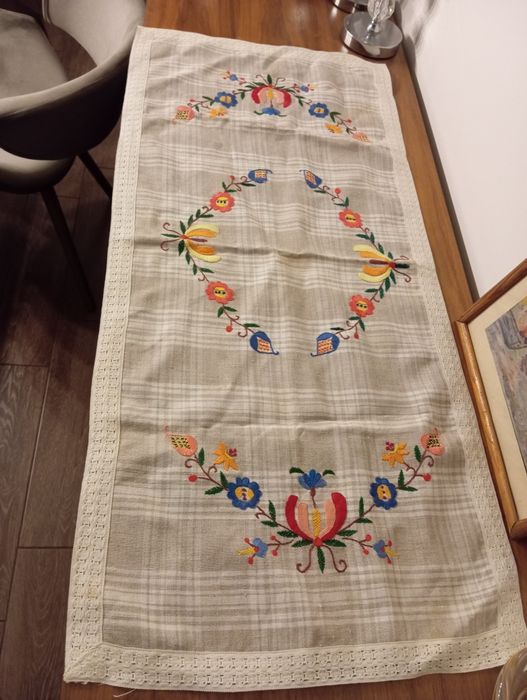 Serweta bieżnik wzór kaszubski