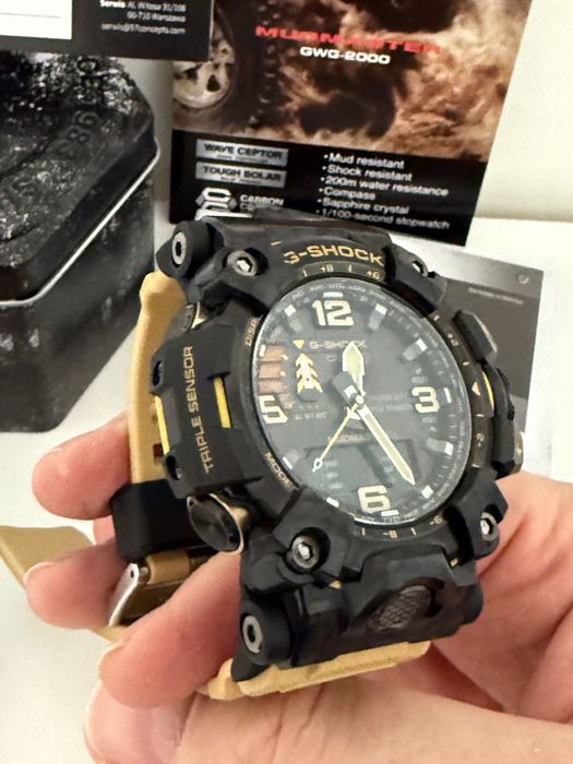 Casio G-SHOCK GWG-2000-1A5ER Master of G Mudmaster gwr