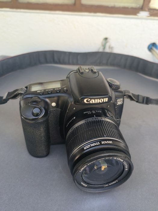 Câmera Canon 20D +lente 18-55 + Cartão 1gb