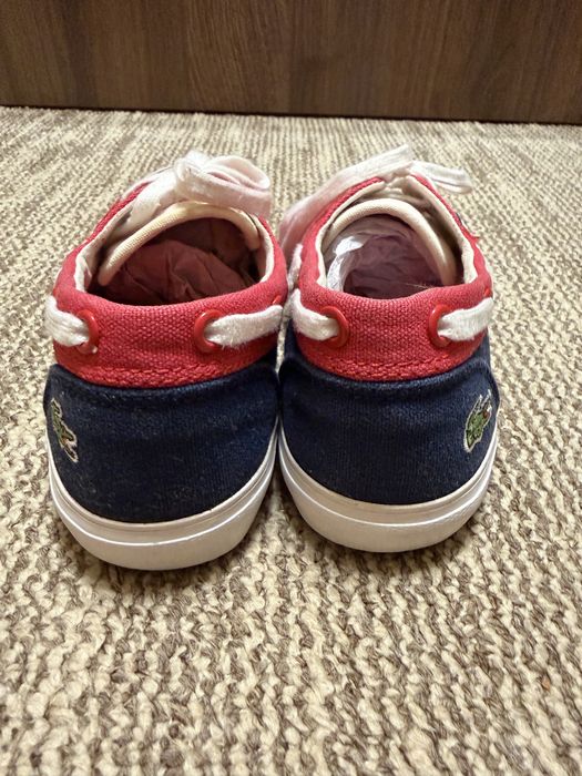 Мокасини lacoste для хлопчика