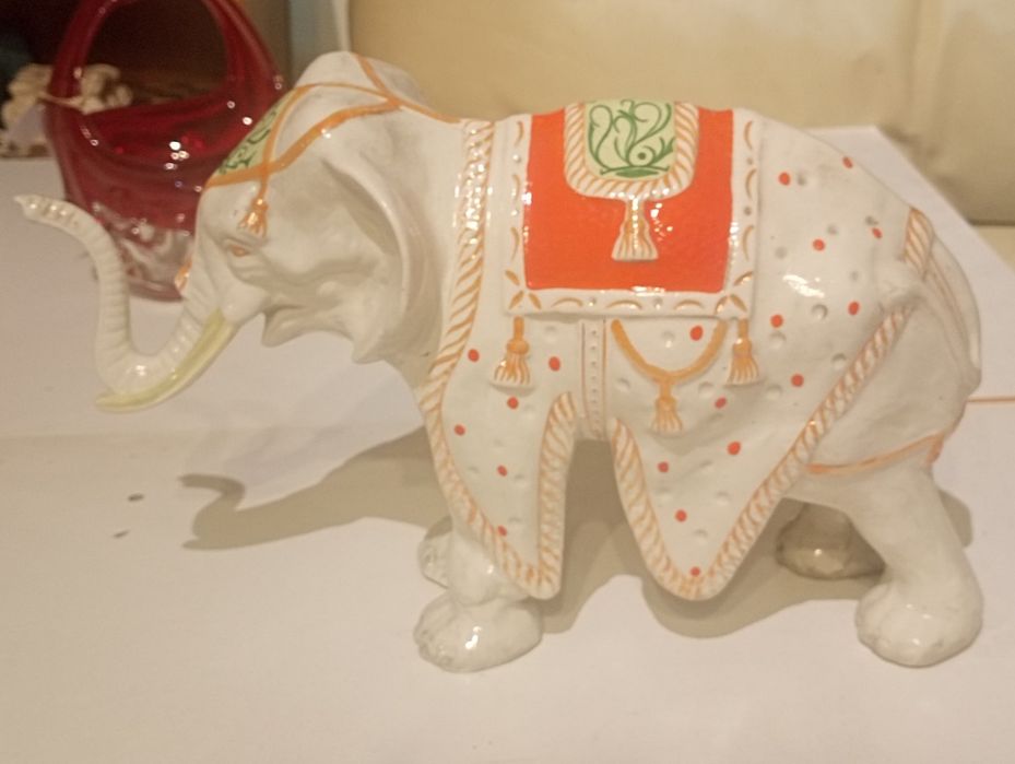 ZB Steatyt Katowice duża figurka słonia