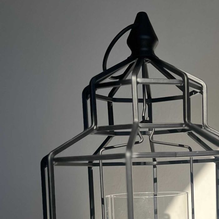 Porta vela - Género gaiola (suspensa) - Como novo