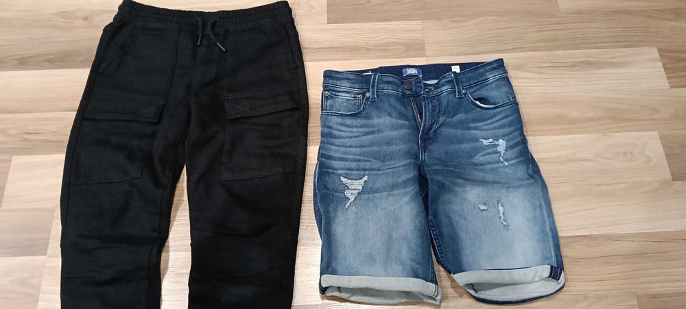 Spodnie spodenki bluza 158-164