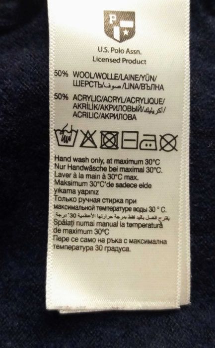 R) U.S. POLO Assn chłopięcy sweterek Roz.M