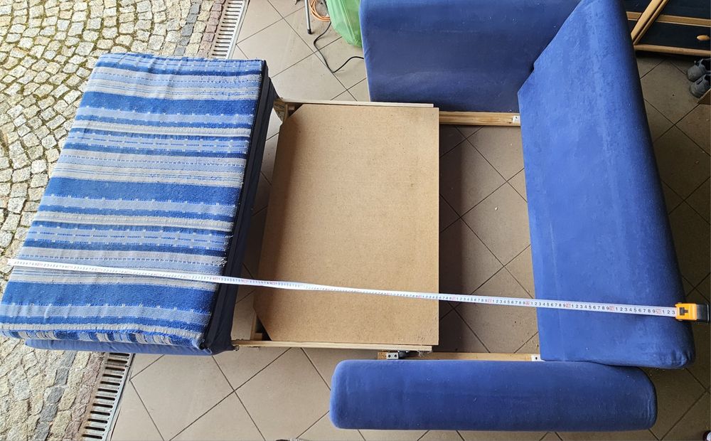 Sofa podwójna rozkładana