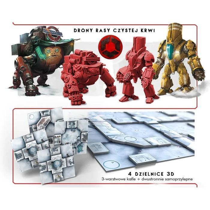 Gra planszowa DIVIDE ET IMPERA: Cash And Rad dodatek - DEI-EXP2