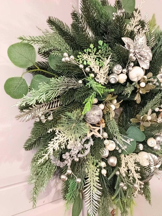 Wianek świąteczny zimowy nr 20