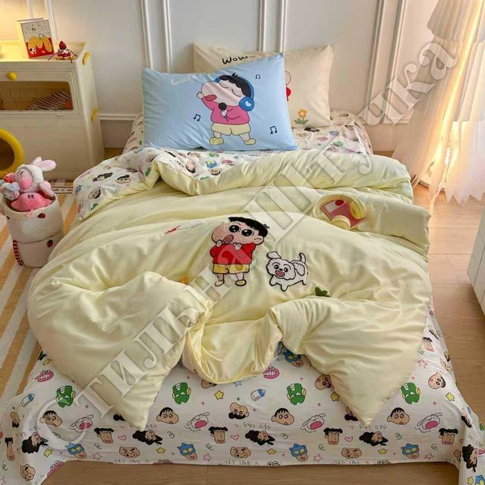 Фланелеві дитячі комплекти з махровою вишивкою