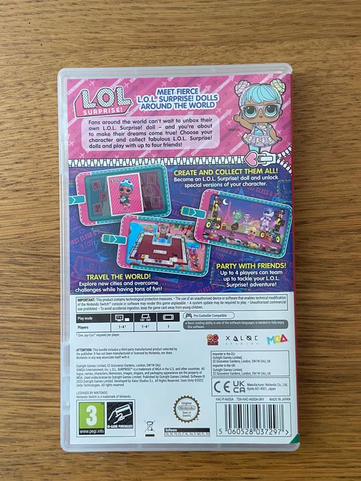 Jogo Nintendo Switch L.O.L Surprise! B.B.s Born to Travel