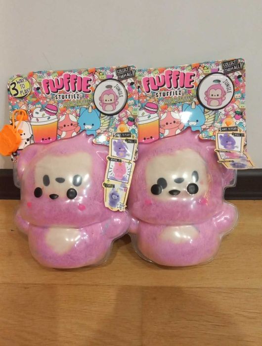 Fluffie Stuffiez Smal стакан, мавпа, веселка, єдиноріг, панда, овечка