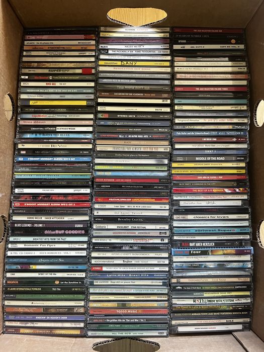 Pakiet płyt CD zestaw kolekcja ok 140 płyt CD (1) płyty