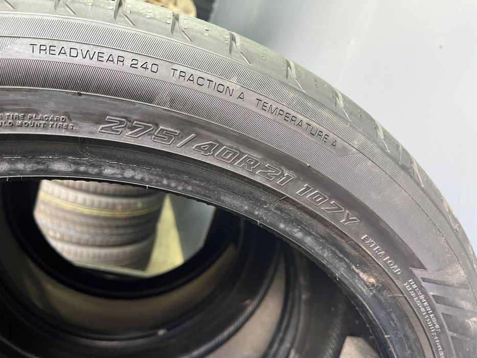 Шины Демо 315 35 275 40 R 21 Yokohama advan sport v107 Разноширокий