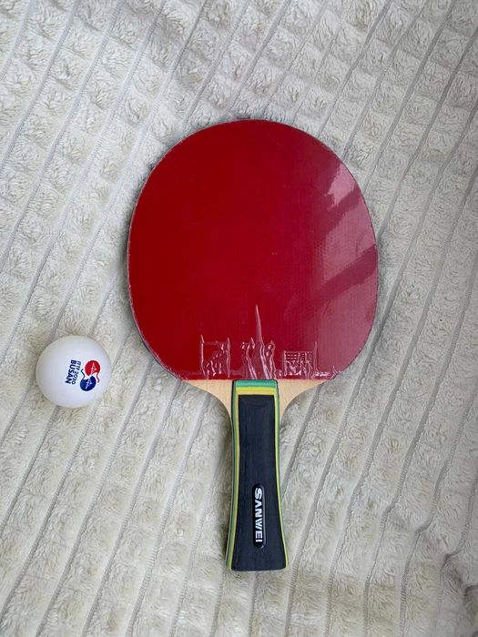 Продается вручную собранная ракетка для настольного тенниса