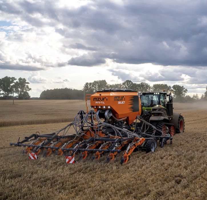Agregat Mzuri uprawy pasowej bezorkowy technologi jednego przejazdu