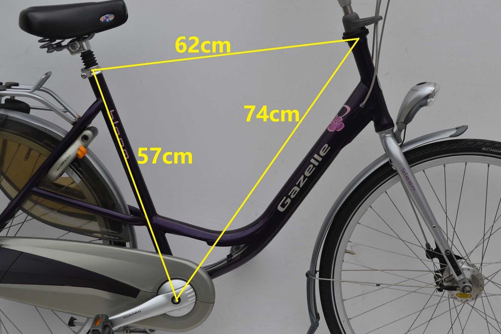 Gazelle Bloom * alu rower miejski holender koła 28'' 57cm mama bike