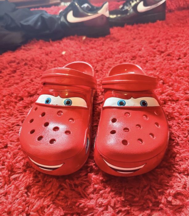 Crocs mcqueen  lightning