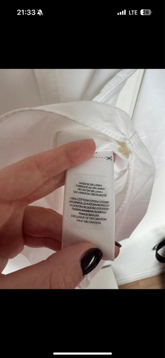 Biala koszula Polo Ralph Lauren