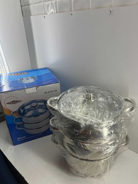 Garnki Do Gotowania na parze 4el 24cm