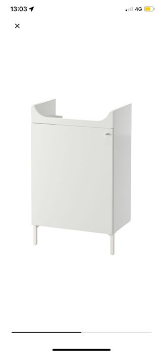 Armário Para Lavatório Branco(White) 50x83cm