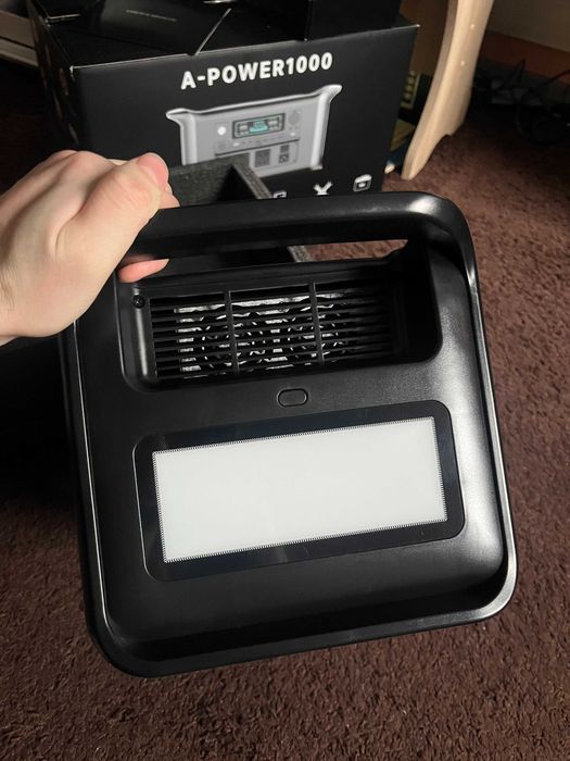 Потужна нова зарядна станція 1800вт LiFePO4 new black