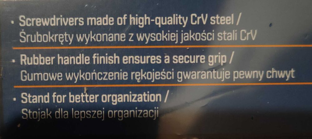 Zestaw wkrętaków nasadowych 5-12mm nowe