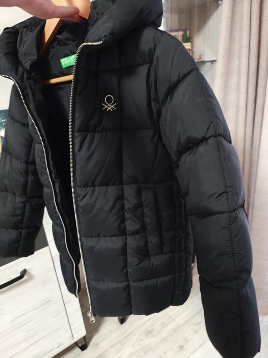 Куртка на дівчинку benetton зимова