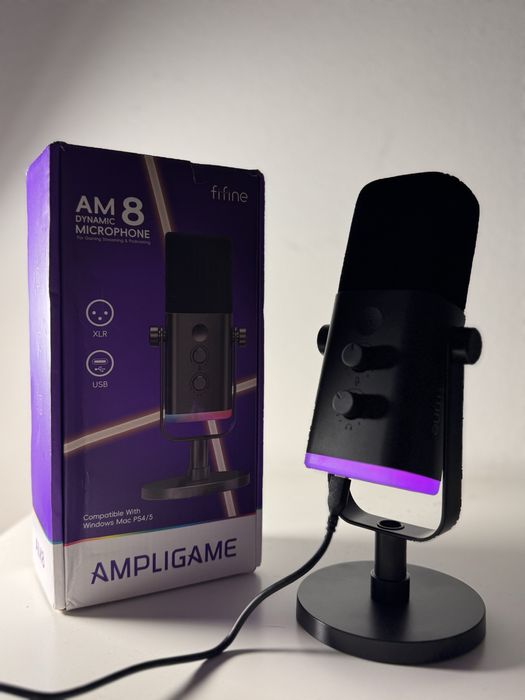 Fifine AM8 мікрофон - чорний