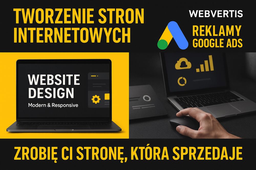 Tworzenie stron internetowych i reklama google ads