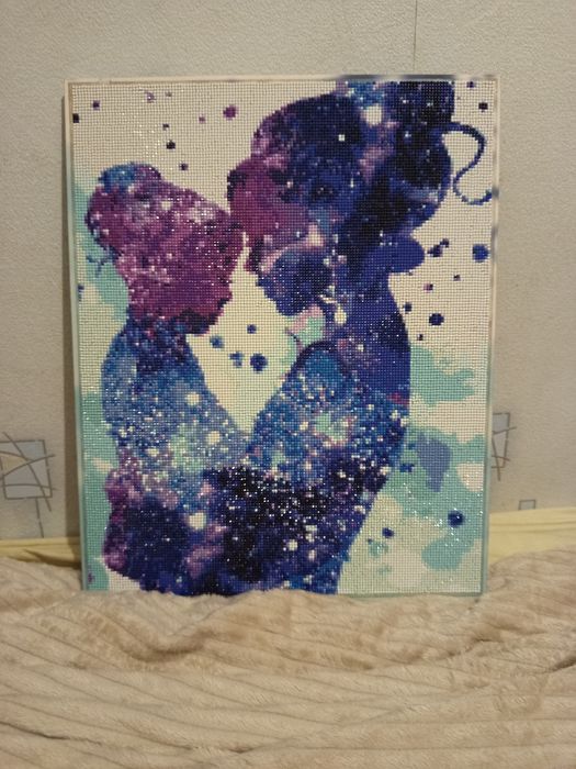 Алмазная мозайка, готовая