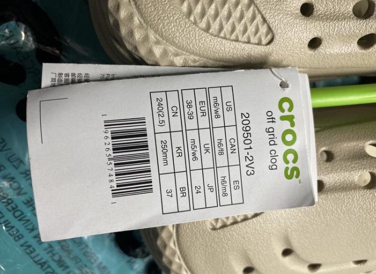 М6/W8 Crocs off grid clog Оригінал