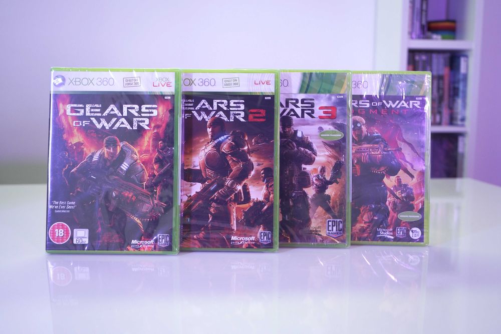 Gears of War - TODOS OS 4 JOGOS