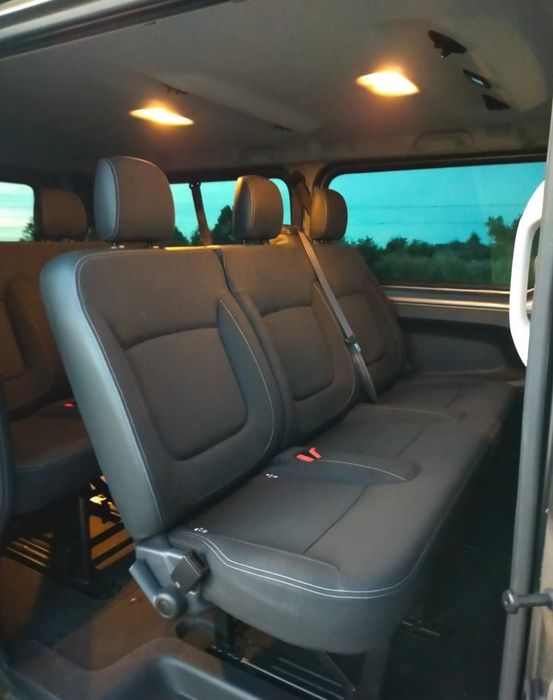 WYNAJEM BUS TRAFIC LONG - 9 osób - Bogate Wyposażenie