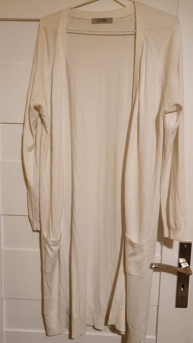 Kardigan sweter do kolan