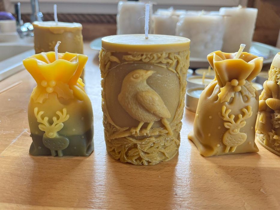 Wyjątkowe Świeczki z Wosku Pszczelego – Idealne na Halloween!