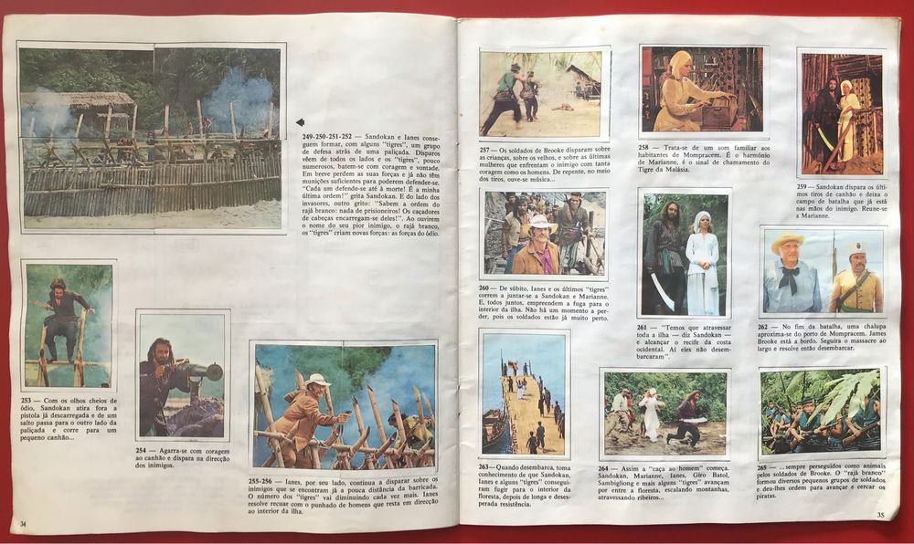 Cromos Sandokan completa