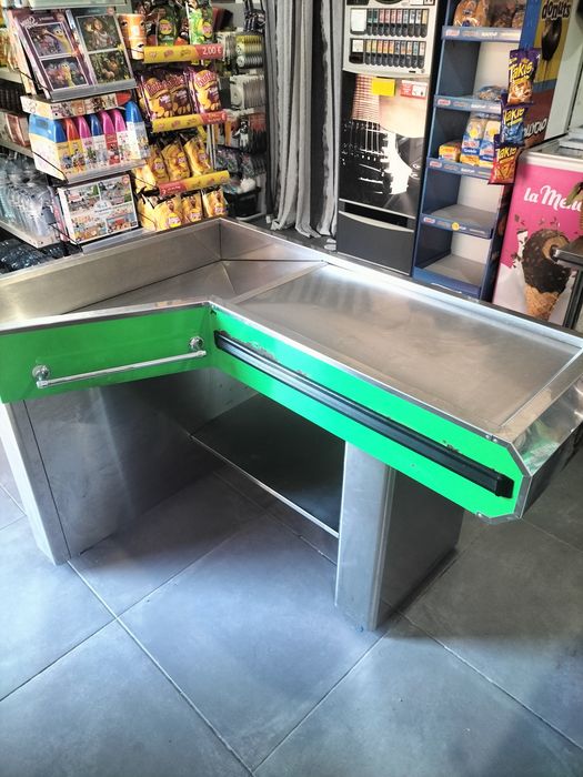 Balcão de saída minimercado