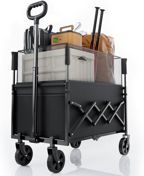 RYGEO Składany wózek transportowy 70/120L