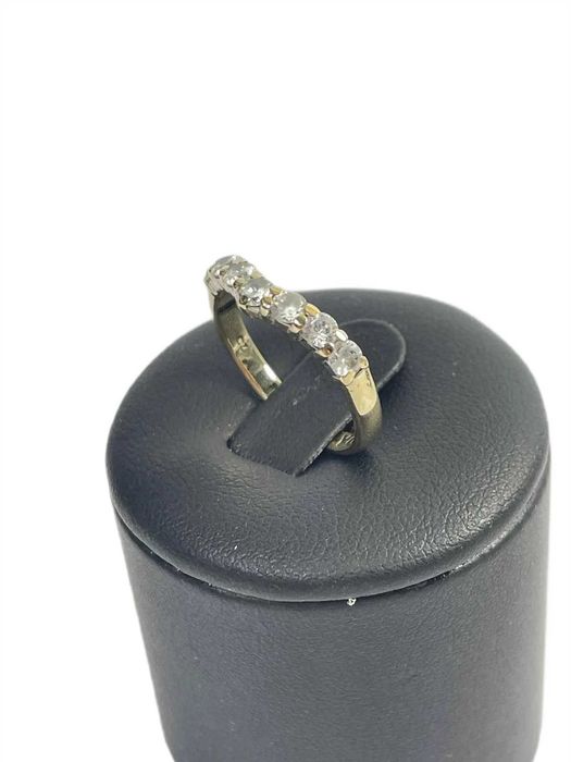 Złoty pierścionek CYRKONIE R16 375 2,26G