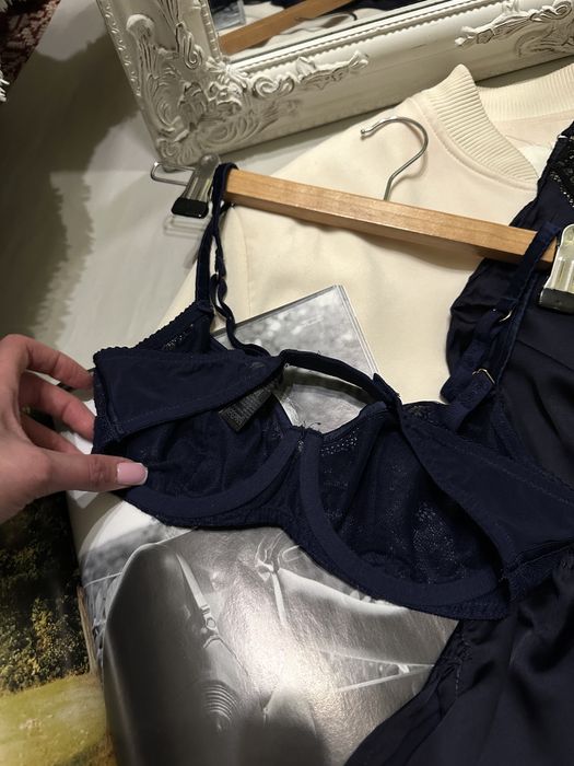 Красивый пенюар размер  XS-S + в подарок бюсгалтер