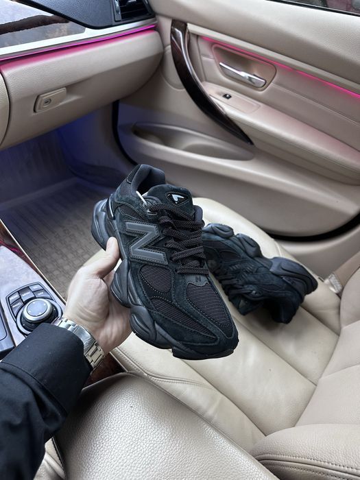Кросівки New Balance 9060 x Triple Black 36-45 Кроссовки Нью Беланс