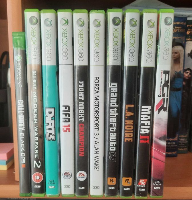 Ігри для Xbox 360, Xbox One, Series X Ліцензія