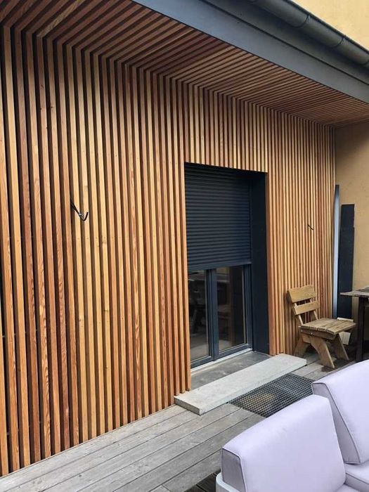 Deska elewacyjna ROMB/Duo romb 28x148 lamele, podbitka, LAMELE