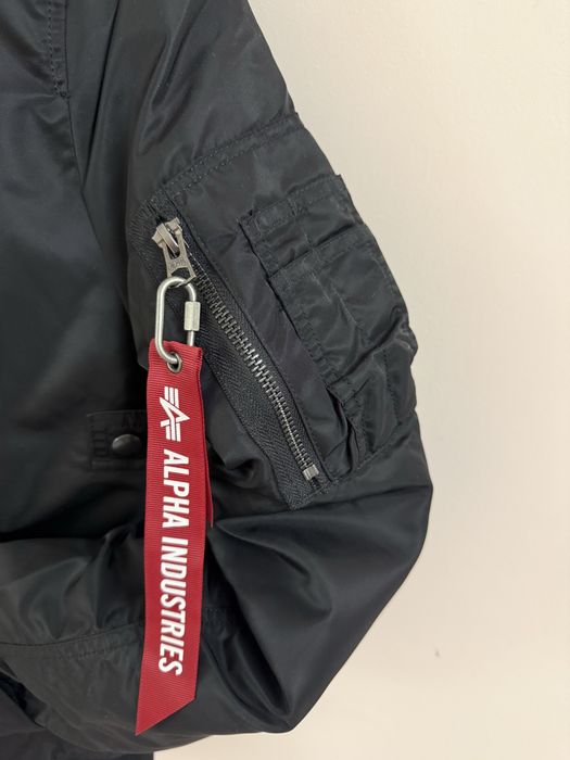 ‼️ РЕДКАЯ МОДЕЛЬ Alpha Industries ALD249 Ma 1 Mod Flight Jacket Black